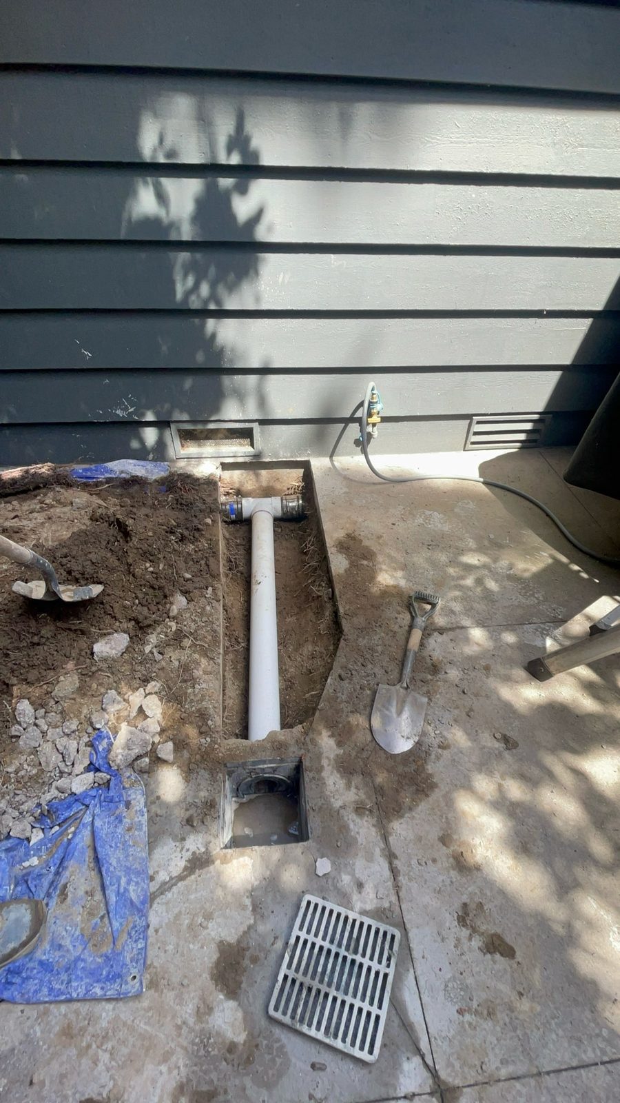 Drain cleaning in a Kirkland home