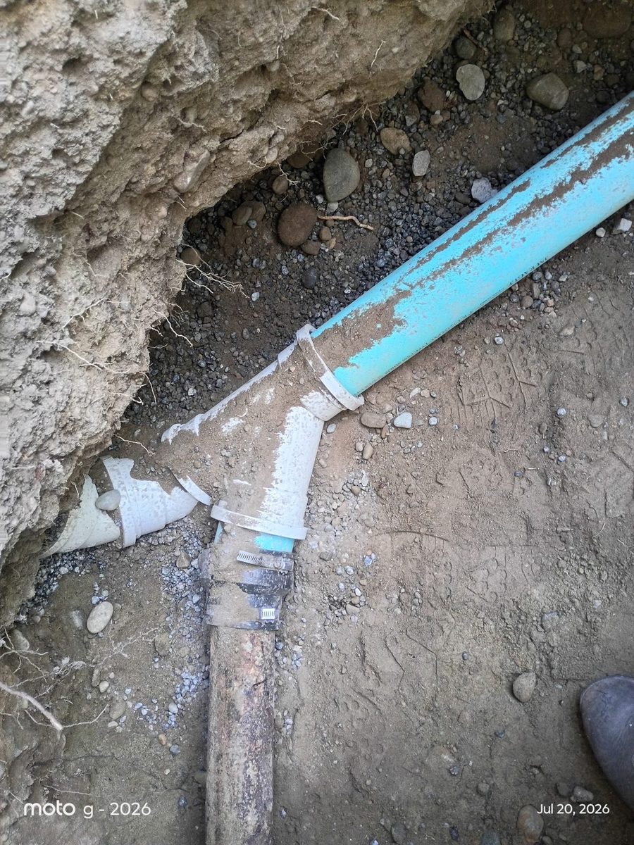 Main water line repair in Kirkland